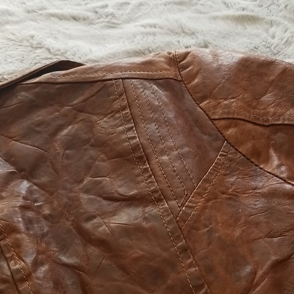 Italian Lamb Skin Leather Jacket - Picture 5 of 6